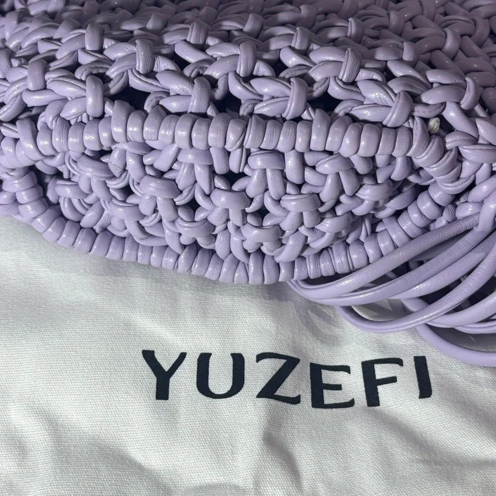 Yuzefi Grape Fringe Mini Bag - Picture 5 of 6
